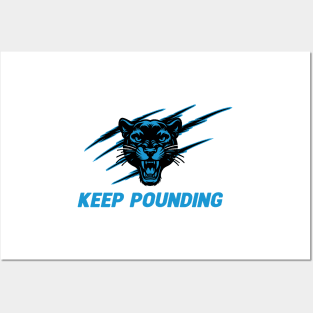 Keep Pounding Posters and Art